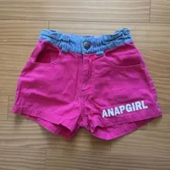 ANAPGIRL ピンク ハーフパンツ XS