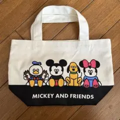 【未使用】ミッキー＆フレンズ お弁当袋　松本セイジ