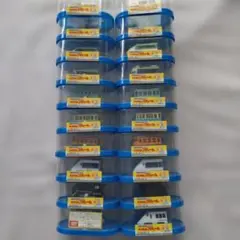 カプセルプラレール 車両セット　全20種　サークルK　ゼンマイ車両+後部車両