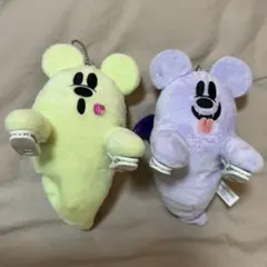 ディズニーハロウィン 肩乗せおばけ 肩のせ くっつきぬいぐるみ 2個セット