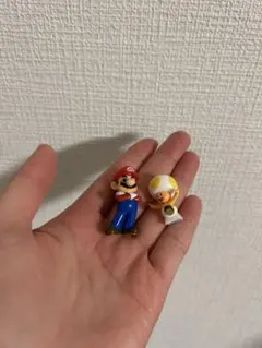 スーパーマリオ キノピオ ミニフィギュア 2体セット