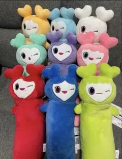 GIGO TWICE LOVELYS のびふにゃポーチ 全9種コンプリート