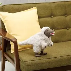 夢のもふもふ羽毛付き！　ティラノサウルスぬいぐるみ フェリシモのサムネイル