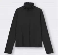 GU ブラック タートルネック ハイネック Lサイズ