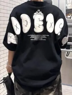 ロデオクラウンズ DOGGIE ロゴＴシャツ BLACK ユニセックスのサムネイル