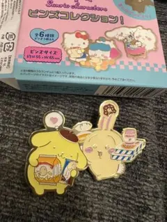サンリオちいかわ　うさぎ✖️ポムポムプリン　ピンズコレクション