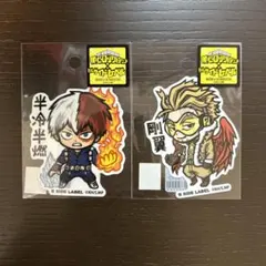 僕のヒーローアカデミアB-SIDE LABEL ステッカー 2種