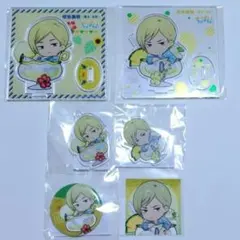 呪術廻戦 まるくじ 七海建人 アクスタ アクキー 缶バッジ 特典