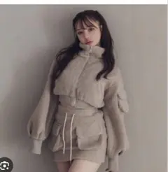 andmary♡elmo over boa jacket ANDMARY elmo over boa jacket - メルカリ
