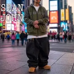 SEAN JOHN ショーンジョン Y2K 90s 00s フルジップ パーカー