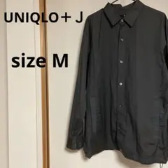 限定値下UNIQLO＋Ｊ　オーバーサイズシャツブルゾン　ユニクロ