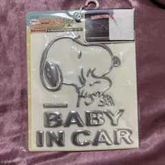 匿名配送　BABY IN CAR スヌーピー　ステッカー