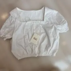 レア☆Damson Madder Shirt シャツ レース 刺繍ブラウス 白 - メルカリ