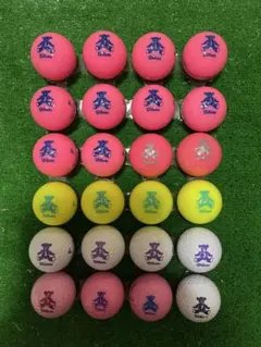 美品！Wilsonカラフルボール24球の出品になります。のサムネイル