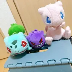 ポケモンセンター ヒトカゲ フシギダネ ゼニガメ ぬいぐるみ3体セット
