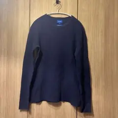 BEAMS ネイビー Lサイズ 長袖カットソー