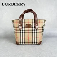BURBERRY バーバリー ミニハンドバッグノバチェック シャドーホース