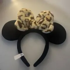 Disney ミニーマウス レオパード柄　ヒョウ柄　カチューシャ　ミニー