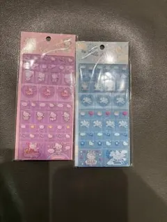 ハローキティ タイルシール 2枚セット サンリオ 平成レトロ　正規品