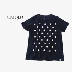 ユニクロ UT マリオ テレサ 半袖Tシャツ L ブラック ドット柄 レディース