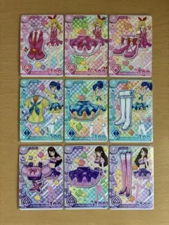 アイカツ アンコール ロケテスト コンプリート　 カード 9枚セット アイカツ アンコール ロケテスト 9種 コンプリートセット - メルカリ