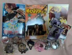 ​【ジャンプ豪華セット】ヒロアカ・ワンピース 映画特典＆限定グッズ 虎杖オマケ付