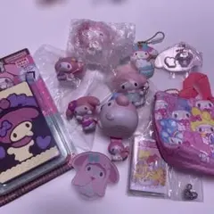 匿名配送】サンリオ ／ マイメロディ ／ クロミ ／ グッズセット