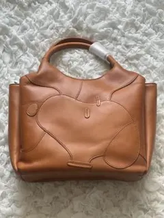 定価38280円！スヌーピー SNOOPY 本革 レザーバッグ 牛革 未使用