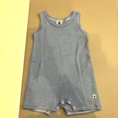 プチバトー petitbateau ロンパース サロペット 60 70