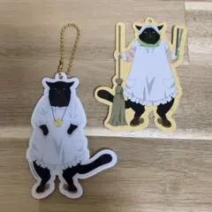 デキる猫は今日も憂鬱　諭吉　アクリルキーホルダー