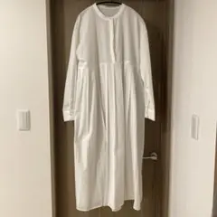 Bonjour Sagan 白 シャツワンピース 長袖