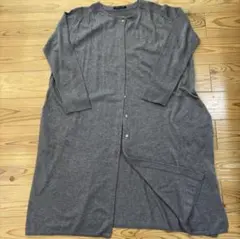 【美品】ミズイロインド ロングニット カーディガン 長袖 Fサイズ