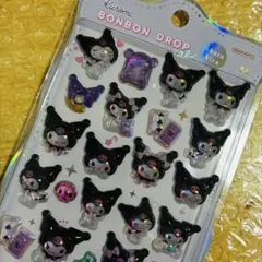 クロミ ボンボンドロップシール サンリオ　ちゅるきら