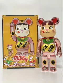 2026年最新】BE@RBRICK 招き猫 ペコちゃん 金メッキ 1000の人気