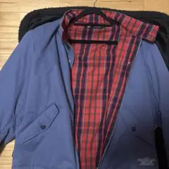 GU UNDERCOVER 青色 ジップアップジャケット