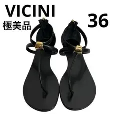 Deuxieme Classe VICINI ストラップサンダル ブラック　36のサムネイル