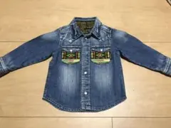 最終値下げ JUNK STORE デニムシャツ90