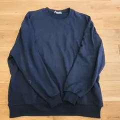 nano & co ネイビー スウェット トレーナー