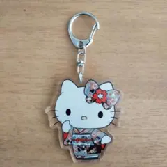 サンリオ アクリルキーホルダー ハローキティ　江戸大奥展