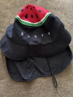 RUSTY スイカ柄 バケットハット Fサイズ