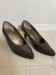 イヴサンローラン YVES SAINT LAURENT パンプス スエードのサムネイル