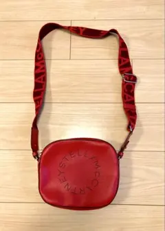 美品 ステラマッカートニー サークルロゴ 現行 サコッシュ スマホ 