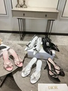 レディースサンダル パンプス サイズ揃い