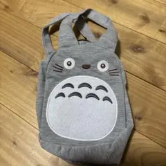 トトロデザイン バッグ グレー