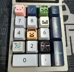 マインクラフト キーボードチャーム キートップCherryMX互換カスタム