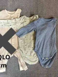 UNIQLO ボディスーツ 長袖 肌着 2枚セット