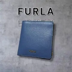 【未使用級】フルラ バビロン Sサイズ 二つ折り 折り財布 ミニウォレット 現行