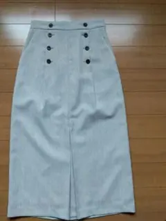 春夏グレー タイトスカート