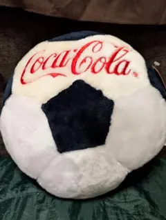Coca-Cola サッカーボール型 クッション