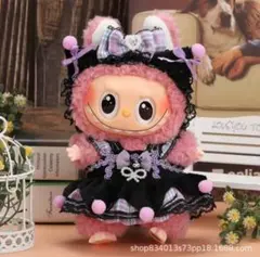 LABUBU（ラブブ）／パープルロリィタ風ジャンスカ×リボンヘッドドレス